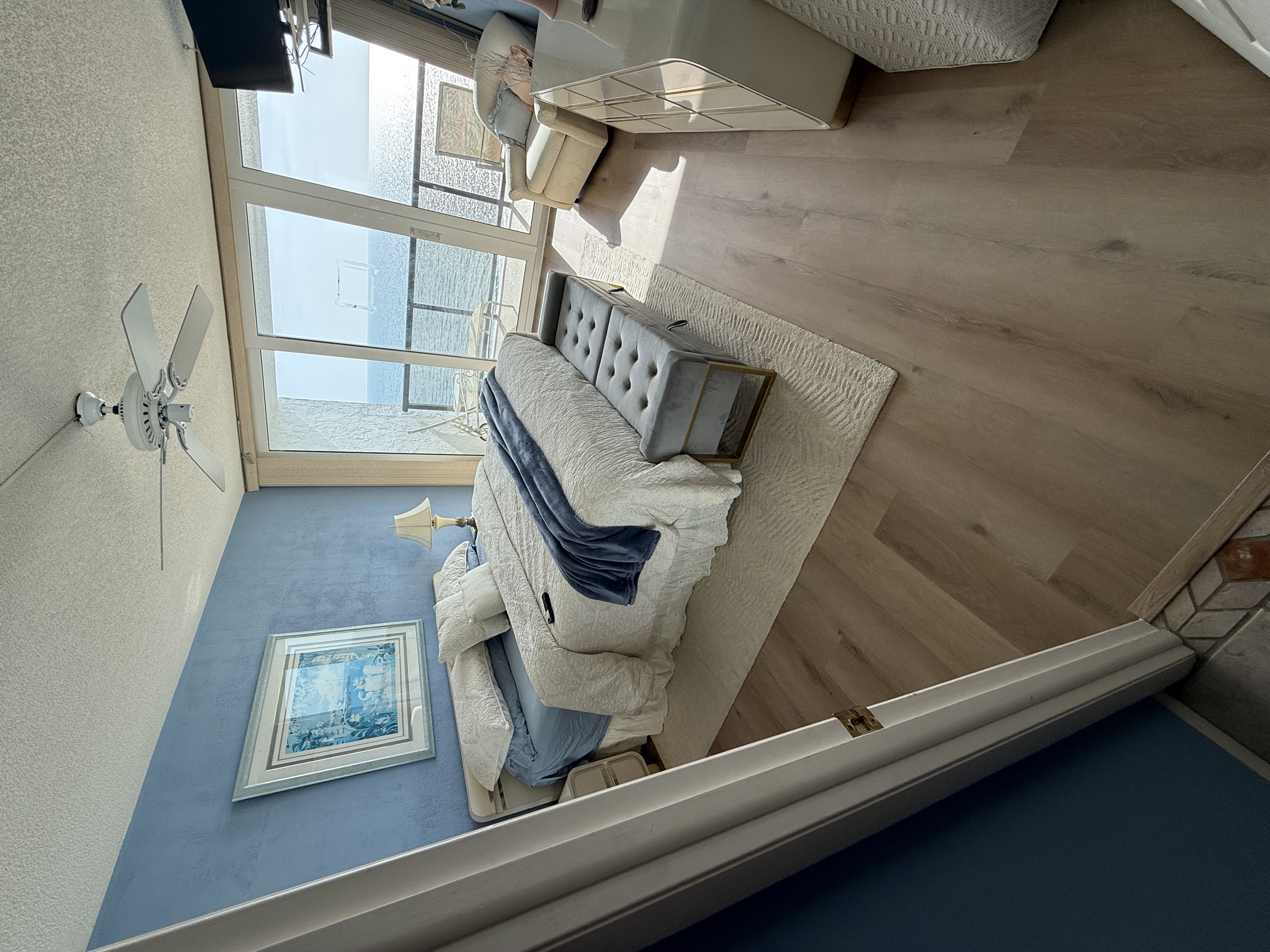Primary Suite with king bed and Gulf view
